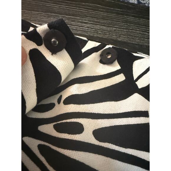 NWT Diane von Furstenberg Palm Leaves Mini Melissa Canvas Wrap Skirt Sz. 10 - Picture 6 of 6